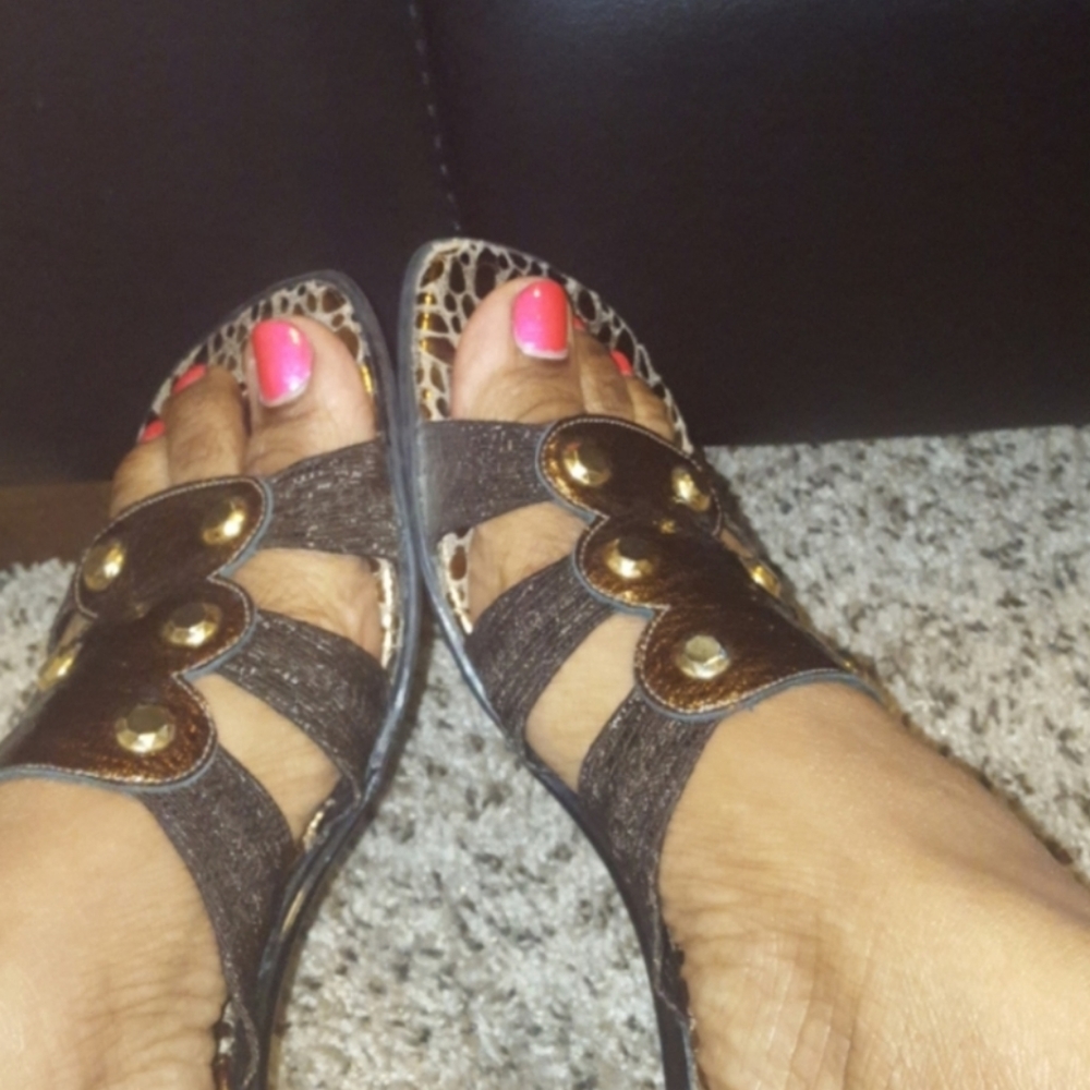 🔥Brown Reptile Style Dezario Sandals🔥